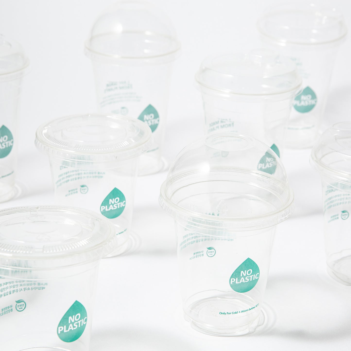 PLA Transparent Cold Cup 12oz - GreenPackers