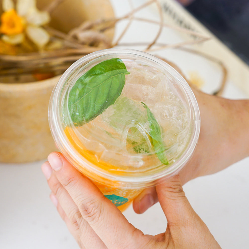 PLA Transparent Sipper Cup Lid Ø92.5MM