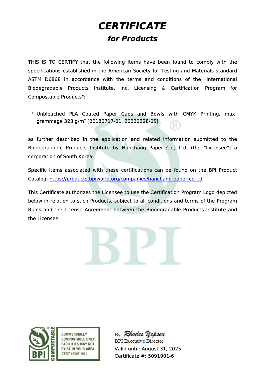 Certification – GreenPackers