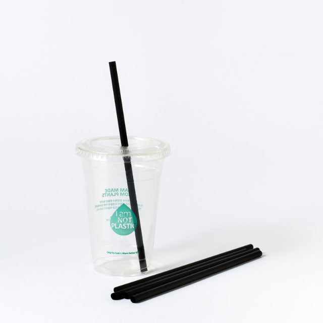 PLA Straw Regular Ø7mm X 210mm - GreenPackers