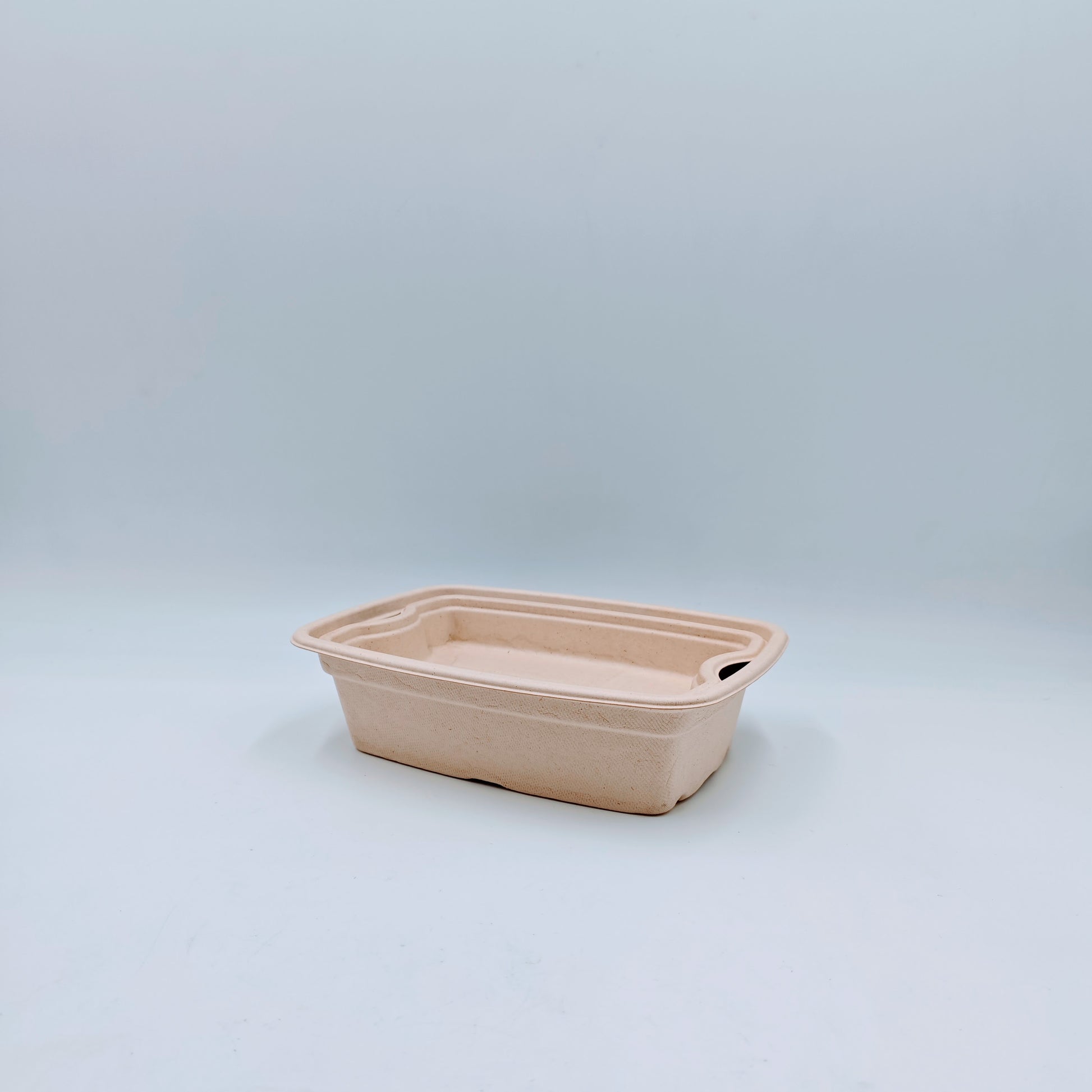 Double-layer Container with Lid and Inner Tray - GreenPackers
