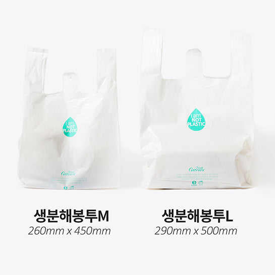 PLA Biodegradable Bag Large - GreenPackers