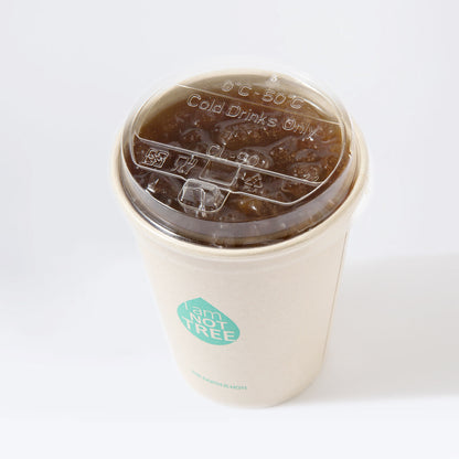 PLA Transparent Sipper Lid Ø90MM - GreenPackers