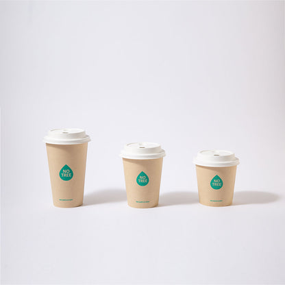Pulp Lid Ø90MM (White) - GreenPackers