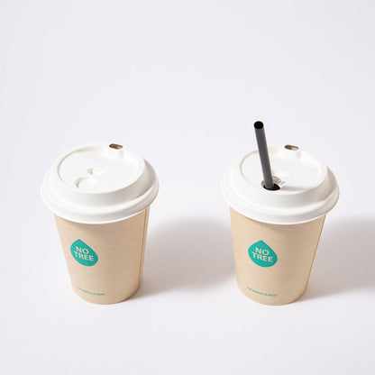 Pulp Lid Ø90MM (White) - GreenPackers